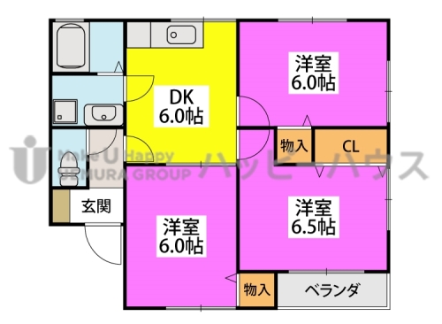 グリーンハイツ / 101号室 間取り