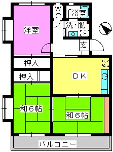 宮竹ビル / 305号室 間取り