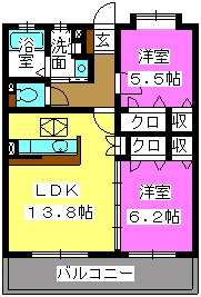 グレイス新宮 / 103号室 間取り