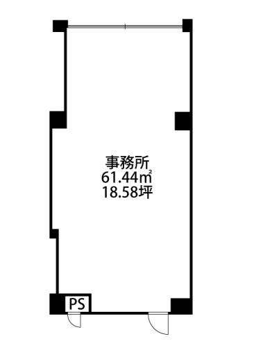 ハイドパーク別府 / 103号室 間取り
